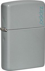 Classic Flat Grey Zippo Logo 49452ZL