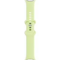 Умные часы Google Pixel Watch 4 41 мм (глянцевый золотистый/лемонграсс, спортивный силиконовый ремешок)