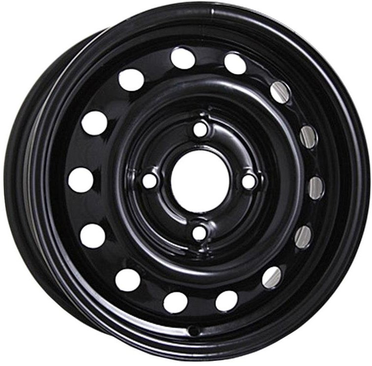 

Штампованные диски Eurodisk 53A43C 14x5.5" 4x100мм DIA 60.1мм ET 43мм Black