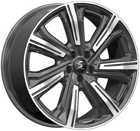 Литые диски K&K Kleemann КР1067 20x8.5 5x120мм DIA 72.6мм ET 47мм Diamond Black Gris