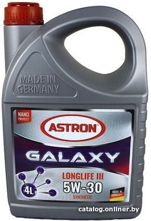 Моторное масло Astron Galaxy Longlife III 5W-30 4л