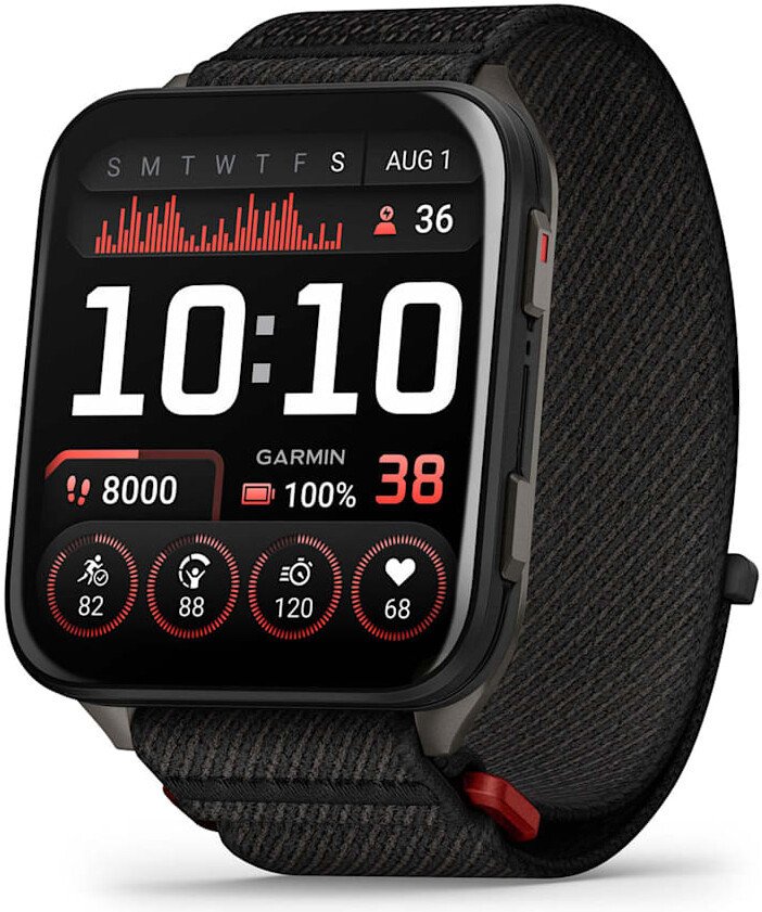 Умные часы Garmin Venu X1 (титановый/черный)