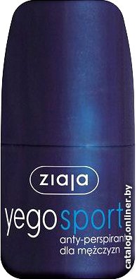 Антиперспирант шариковый Ziaja Yego Sport 60 мл