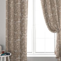 Штора Василиса ДН-10 145x260 293722 (кафе)