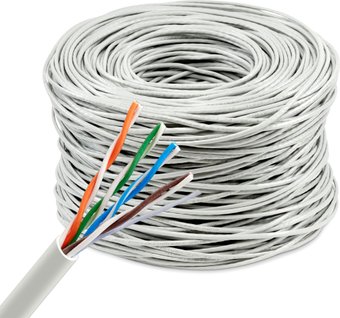 Кабель Buro BU-CCA-045 (305 м, серый)