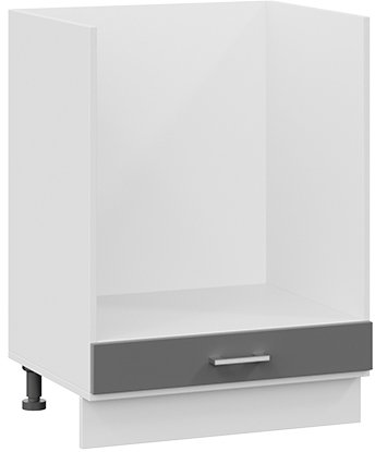 

Шкаф напольный Трия Габриэлла 1Н6Б (белый/титан)