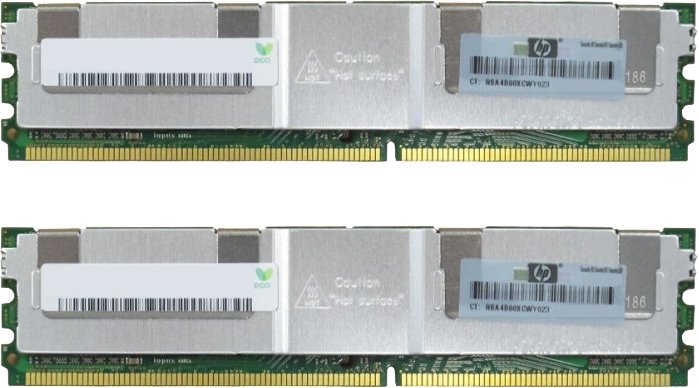 

Оперативная память HP 2x8GB DDR2 PC2-5300 413015-B21