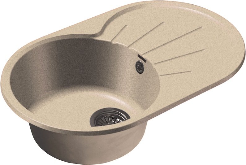 

Кухонная мойка GranFest GF-R750L (бежевый)