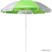 Пляжный зонт Sundays HYB1812 (зеленый/серебристый)