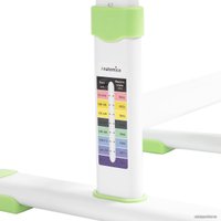 Парта Anatomica Avgusta + стул + выдвижной ящик + светильник + подставка (клен/зеленый)