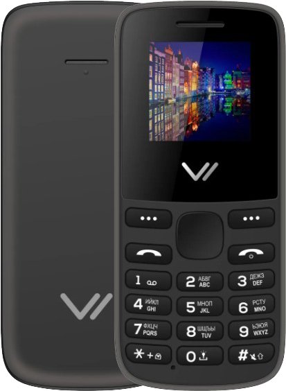 

Кнопочный телефон Vertex M115 (черный)