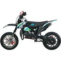 Мотоцикл Kayo DBR SX50-A 2T (черный/голубой)