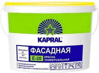 Краска Kapral E-20 3.75кг (белый)