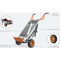 Двухколесная тачка Worx WG050 Aerocart