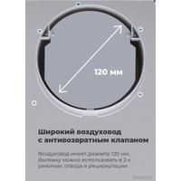 Кухонная вытяжка MAUNFELD MPA 60 (коричневый)