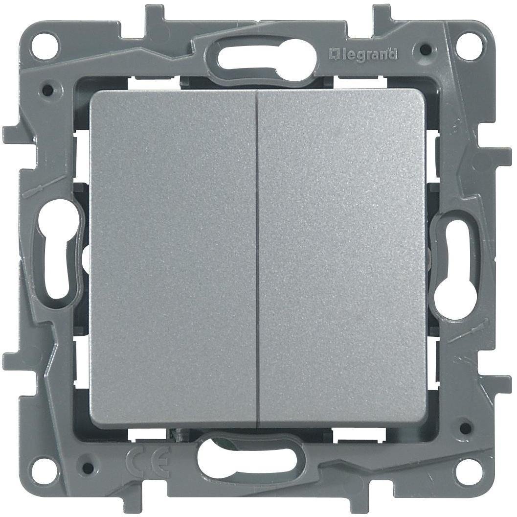 

Выключатель Legrand Etika 672402 (алюминий)