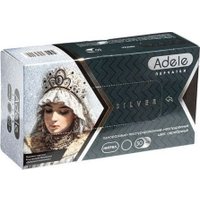 Нитриловые перчатки Adele Нитриловые (S, 100 шт, серебряный)