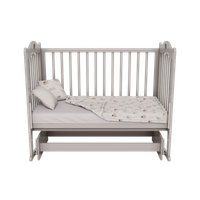 Классическая детская кроватка Incanto Sofi универсальная KR-0051/4-А (серый)