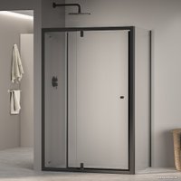 Душевой уголок RGW PA-44B (PA-02B + Z-050-1B) 41084489-014 80x90 (черный/прозрачное стекло) в Бобруйске