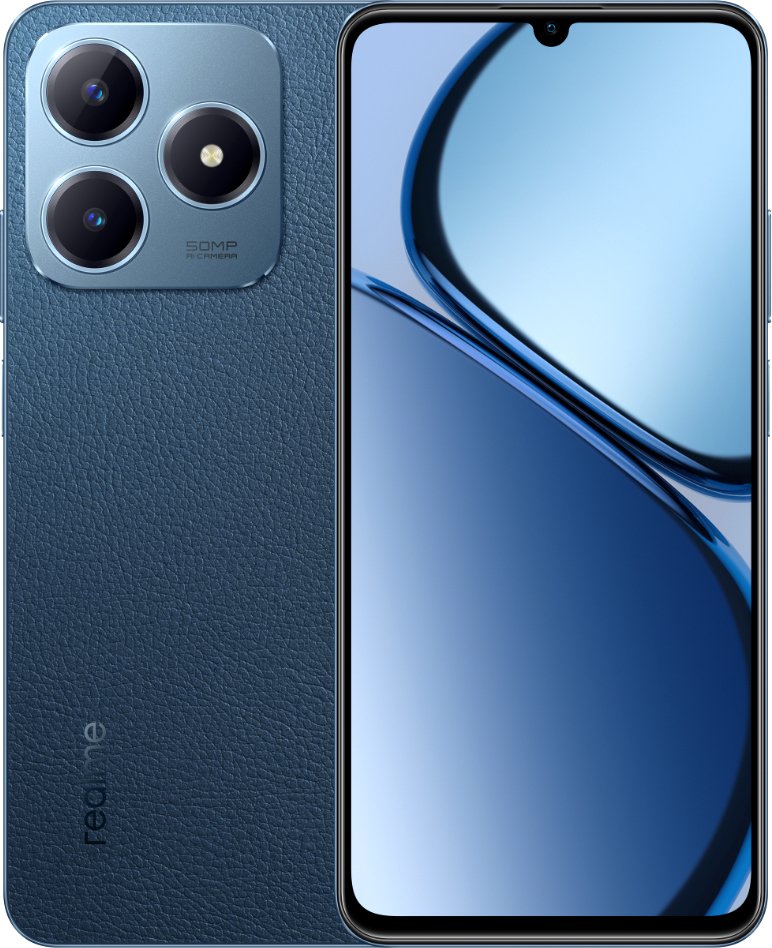 

Смартфон Realme C63 RMX3939 8GB/256GB международная версия (кожаный синий)