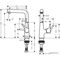 Смеситель Hansgrohe Talis S [72105000]