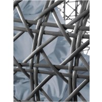 Подвесное кресло M-Group Для двоих Люкс 11510309 (серый ротанг/серая подушка)