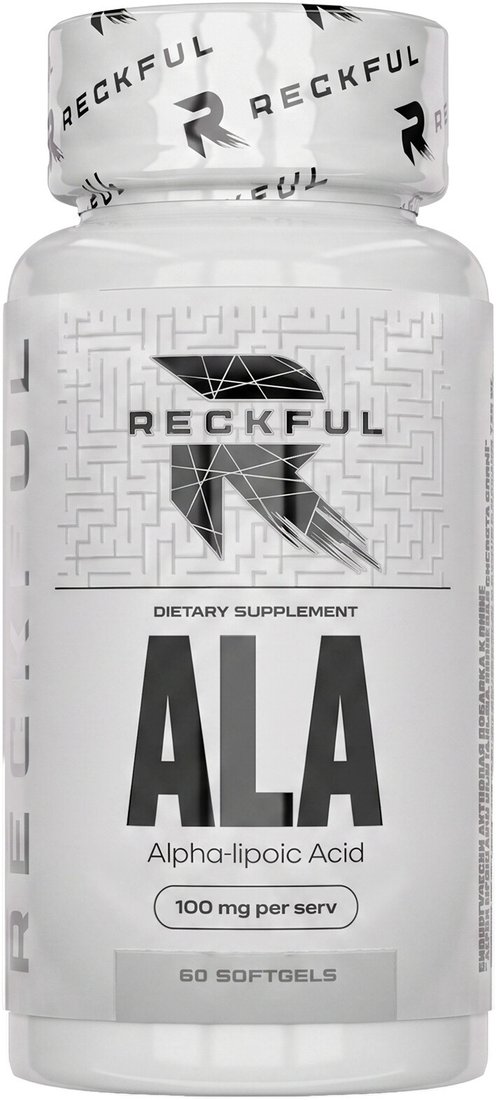 БАД Reckful Alpha lipoic acid Slim (60 капсул)