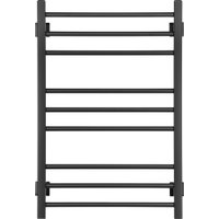 Полотенцесушитель Ростела Свирель V квадрат 500x800/9 1/2" (Ral 9005, нижнее подключение)