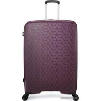 Чемодан-спиннер Verage Diamond 78 см (красный виноград)