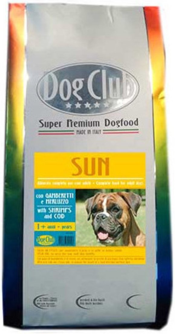 

Сухой корм для собак Dog Club Sun для всех пород с креветкой 2.5 кг
