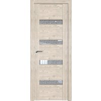 Межкомнатная дверь ProfilDoors 2.81XN R 80x200 (каштан светлый, дождь белый)