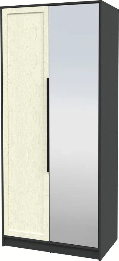 

Шкаф распашной Интерлиния Концепт Тренд КТ-Ш2(з) (антрацит/дуб снежный)