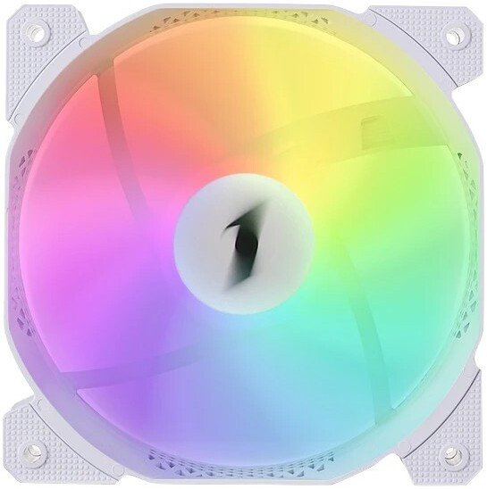 Вентилятор для корпуса 1stPlayer F7 ARGB (белый)