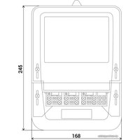 Счетчик электроэнергии Миртек 3-BY-W31-A1-230-5-100A-T-RS485-OQ2V3