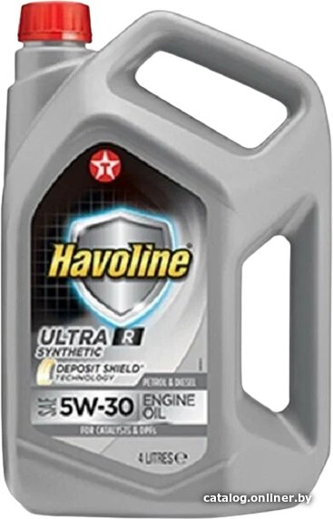 Моторное масло Texaco Havoline Ultra R 5W-30 4л