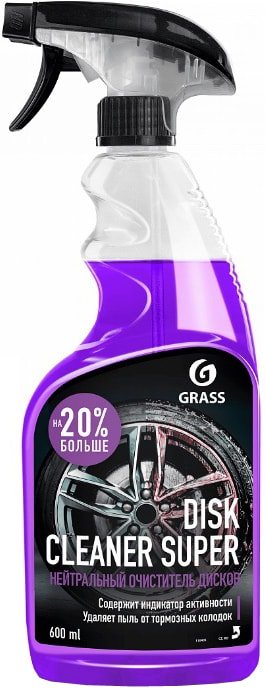 

Grass Очиститель колесных дисков Disk Cleaner Super 110405 600мл