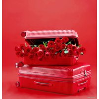 Чемодан-спиннер Verage Rome 19006-L 77 см (красный)