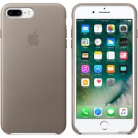 Чехол для телефона Apple Leather Case для iPhone 7 Plus Taupe [MPTC2]