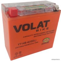 Мотоциклетный аккумулятор VOLAT YT14B-BS iGel (14 А·ч)