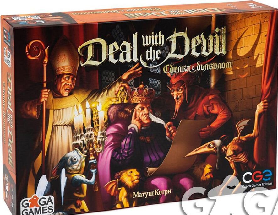 

Настольная игра GaGa Games Сделка с Дьяволом
