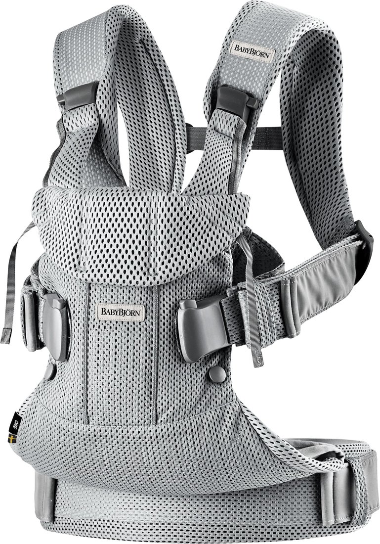 

Рюкзак-переноска BabyBjorn One Air Mesh (серебристый)