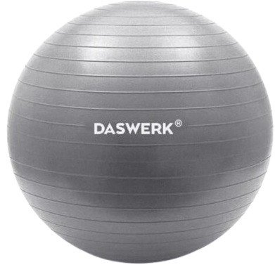 Гимнастический мяч Daswerk 680014 (серебристый)
