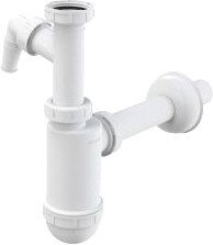 

Сифон Alcaplast 430P (с подводкой и накидной гайкой)