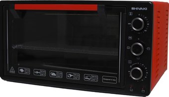 Мини-печь Shivaki MD 3216 L (черный/красный)