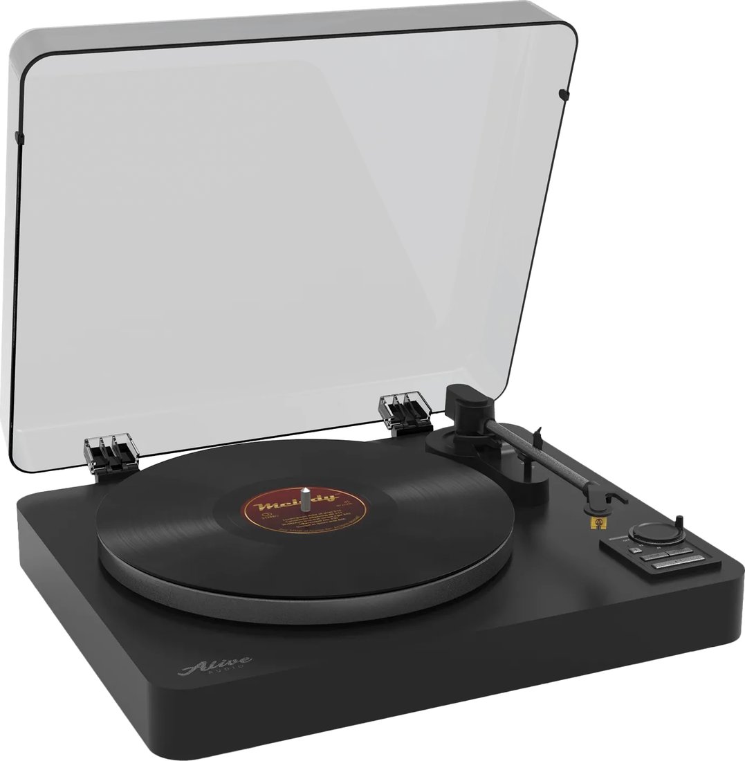 

Виниловый проигрыватель Alive Audio Magna Black