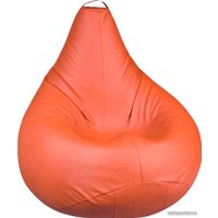 Кресло-мешок Kreslomeshki Груша экокожа (XL, манго)