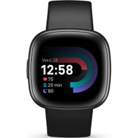 Умные часы Fitbit Versa 4 (черный/черный алюминий)