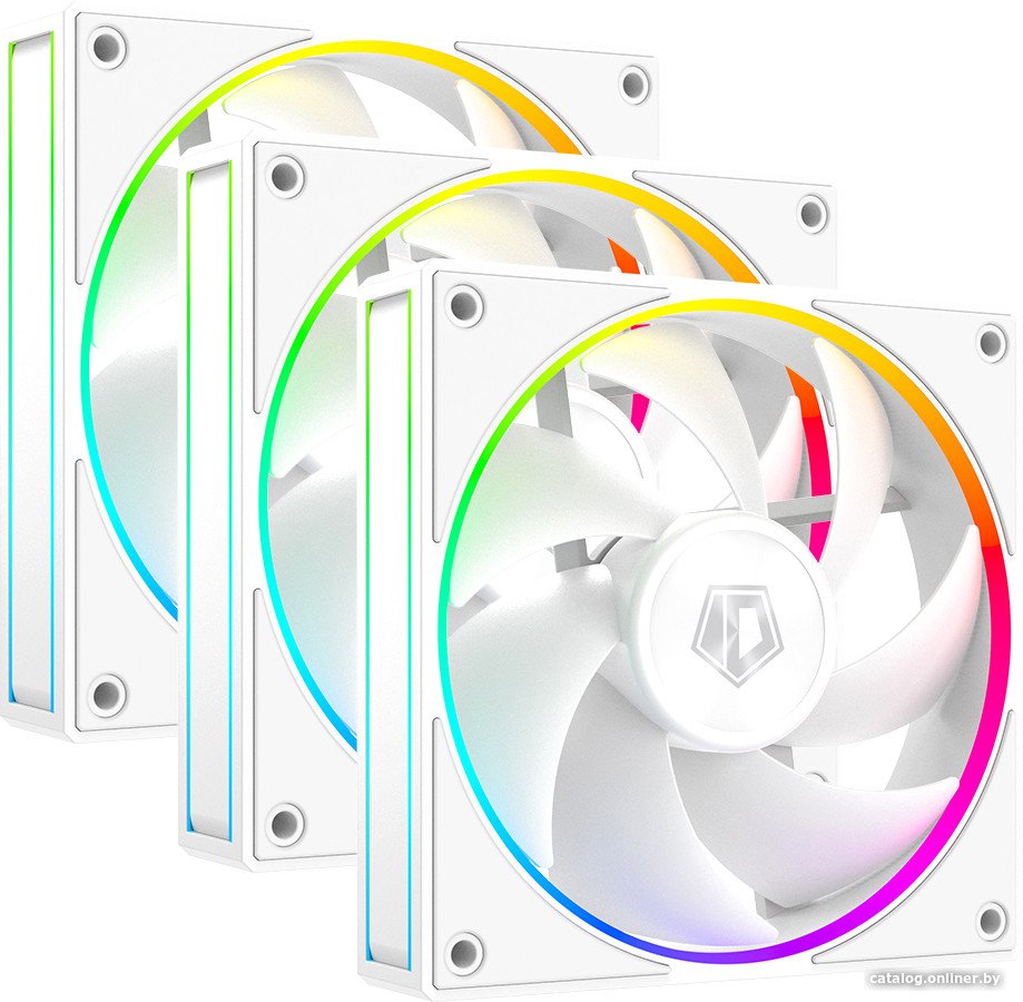Комплект вентиляторов для корпуса ID-Cooling AF-127-ARGB-W TRIO