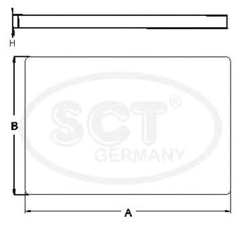 Салонный фильтр SCT germany SA1306