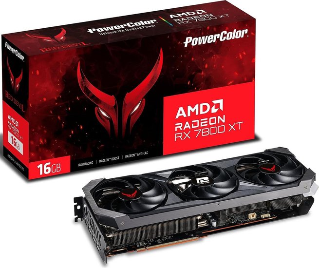 PowerColor Red Devil AMD Radeon RX 7800 XT 16GB GDDR6 RX 7800 XT